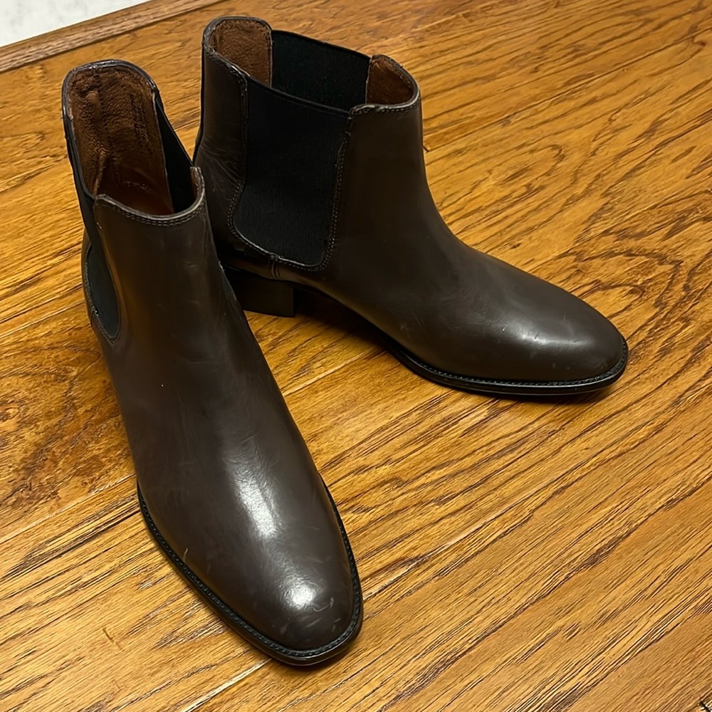 FRYE brown leather boot